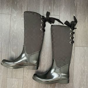 Coach Rain Boots